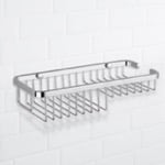 Nameeks NFA020 Wall Mounted Chrome Wire Shower Basket